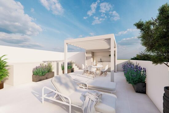 2-izb. Bungalov Na predaj, Alicante, Pilar de La Horadada, Španielsko [N9392]