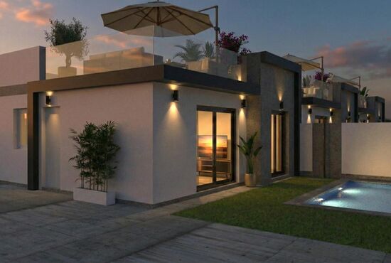 3-izb. Vila Na predaj, Murcia, Torre Pacheco, Španielsko [N9394]