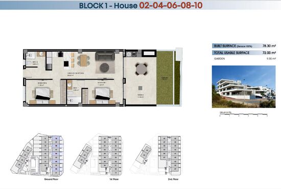 2-izb. Apartmán Na predaj, Alicante, La Marina, Španielsko [N9383]