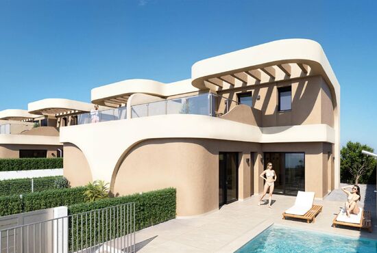 3-izb. Vila Na predaj, Alicante, Daya Nueva, Španielsko [N9387]