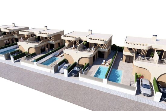 3-izb. Vila Na predaj, Alicante, Daya Nueva, Španielsko [N9387]