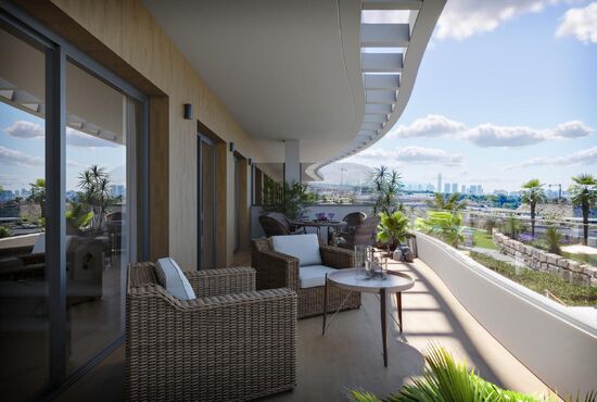 3-izb. Apartmán Na predaj, Alicante, Finestrat, Španielsko [N9340]