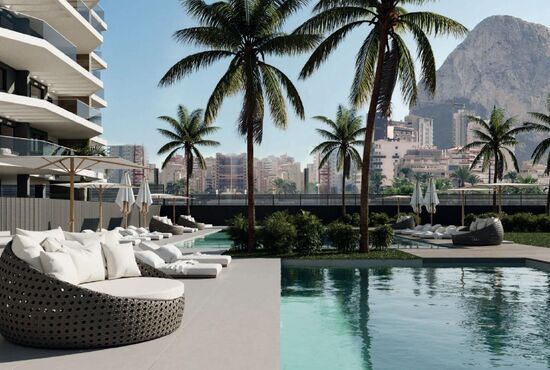 3-izb. Apartmán Na predaj, Alicante, Calpe, Španielsko [N7291]