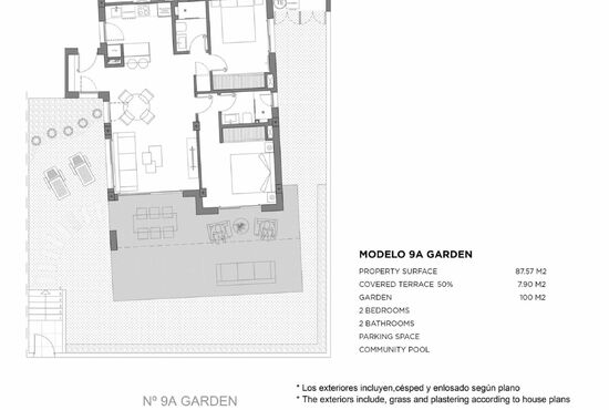 2-izb. Apartmán Na predaj, Murcia, Los Alcazares, Španielsko [SP1288]