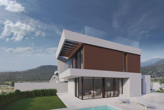 3-izb. Vila Na predaj, Alicante, Finestrat, Španielsko [SP1295]