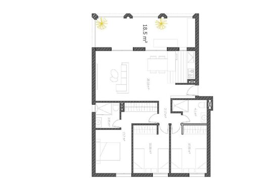 3-izb. Apartmán Na predaj, Alicante, Villajoyosa, Španielsko [N9285]