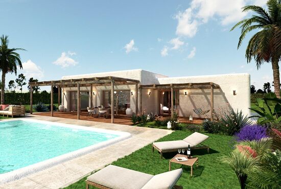 4-izb. Vila Na predaj, Alicante, Pinoso, Španielsko [N9265]