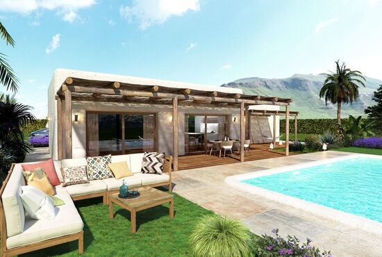 3-izb. Vila Na predaj, Alicante, Pinoso, Španielsko [N9264]