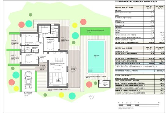 3-izb. Vila Na predaj, Alicante, Pinoso, Španielsko [N9264]