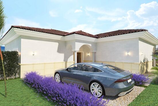 2-izb. Vila Na predaj, Alicante, Pinoso, Španielsko [N9266]