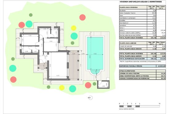 2-izb. Vila Na predaj, Alicante, Pinoso, Španielsko [N9266]