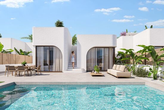 3-izb. Vila Na predaj, Murcia, Los Alcazares, Španielsko [N9253]