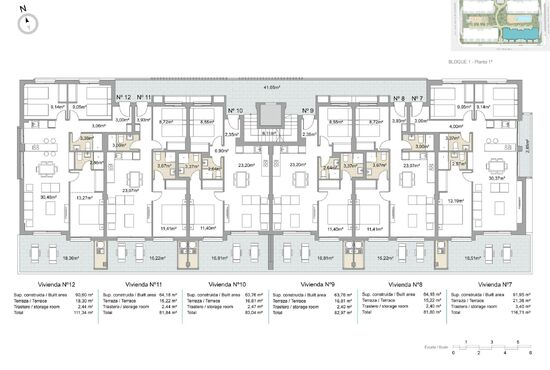 3-izb. Apartmán Na predaj, Alicante, Pilar de La Horadada, Španielsko [N7719]