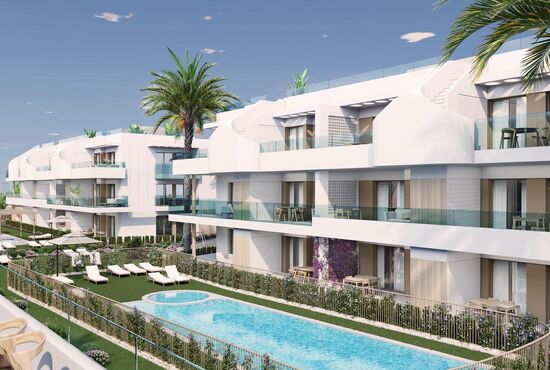 3-izb. Apartmán Na predaj, Alicante, Pilar de La Horadada, Španielsko [N7719]
