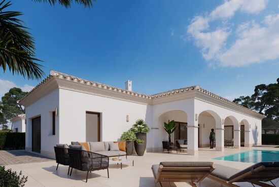3-izb. Vila Na predaj, Murcia, San Pedro del Pinatar, Španielsko [N9234]