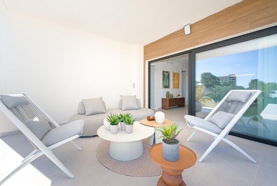 2-izb. Penthouse Na predaj, Alicante, Villajoyosa, Španielsko [N9205]