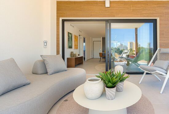 2-izb. Apartmán Na predaj, Alicante, Villajoyosa, Španielsko [N9204]