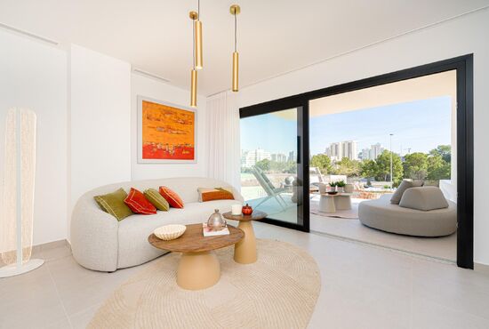 2-izb. Apartmán Na predaj, Alicante, Villajoyosa, Španielsko [N9204]