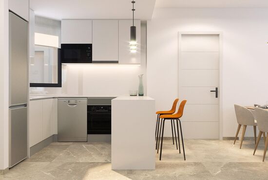 2-izb. Penthouse Na predaj, Alicante, Torrevieja, Španielsko [N9201]