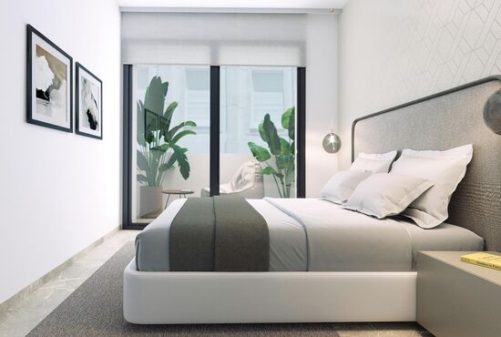 2-izb. Penthouse Na predaj, Alicante, Torrevieja, Španielsko [N9201]