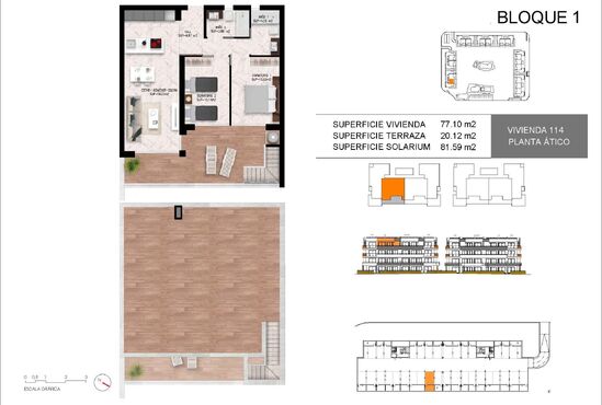 2-izb. Penthouse Na predaj, Alicante, Torrevieja, Španielsko [N9186]