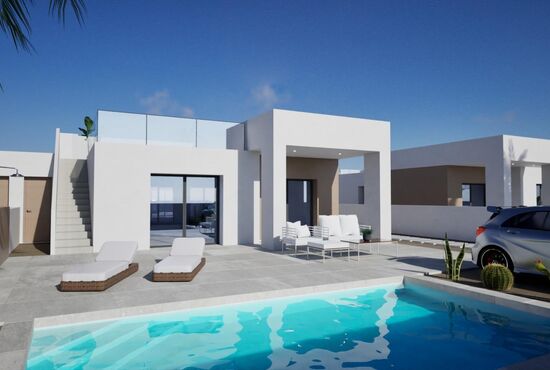 3-izb. Vila Na predaj, Alicante, La Romana, Španielsko [N9179]