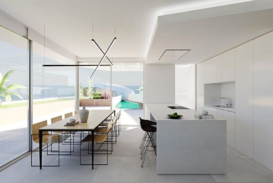 4-izb. Penthouse Na predaj, Alicante, Calpe, Španielsko [N9172]