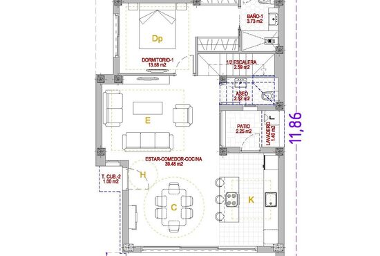 3-izb. Vila Na predaj, Alicante, Finestrat, Španielsko [N9150]