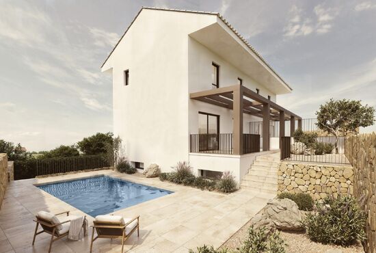 3-izb. Vila Na predaj, Alicante, la Nucia, Španielsko [N9111]