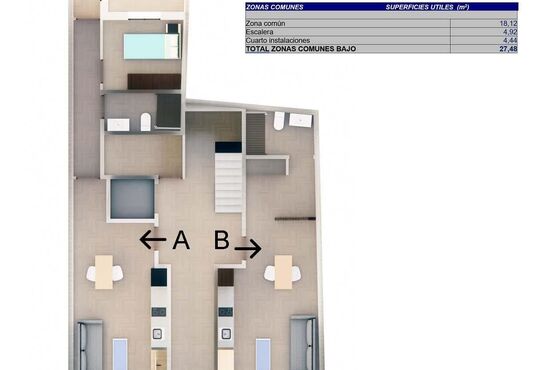 2-izb. Apartmán Na predaj, Alicante, Torrevieja, Španielsko [N9143]