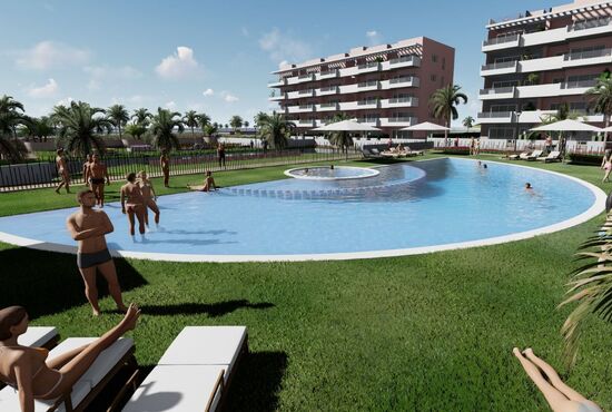 3-izb. Apartmán Na predaj, Alicante, Guardamar del Segura, Španielsko [N7033]