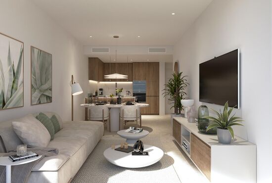 2-izb. Apartmán Na predaj, Alicante, Pilar de La Horadada, Španielsko [N9121]