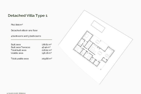 4-izb. Vila Na predaj, Alicante, Penaguila, Španielsko [N9095]
