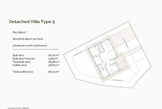 3-izb. Vila Na predaj, Alicante, Penaguila, Španielsko [N9099]