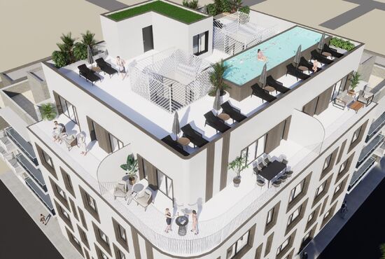 2-izb. Apartmán Na predaj, Alicante, Torrevieja, Španielsko [N9087]