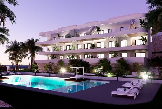 2-izb. Apartmán Na predaj, Alicante, Finestrat, Španielsko [N8214]