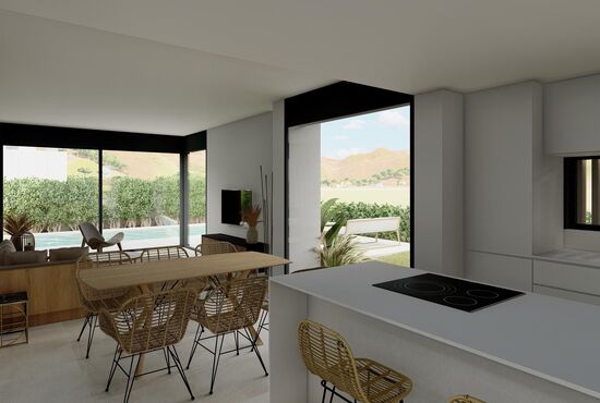 3-izb. Vila Na predaj, Murcia, La Manga Club, Španielsko [SP0874]