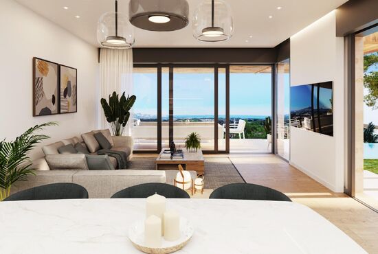 3-izb. Vila Na predaj, Alicante, Polop, Španielsko [SP0638]