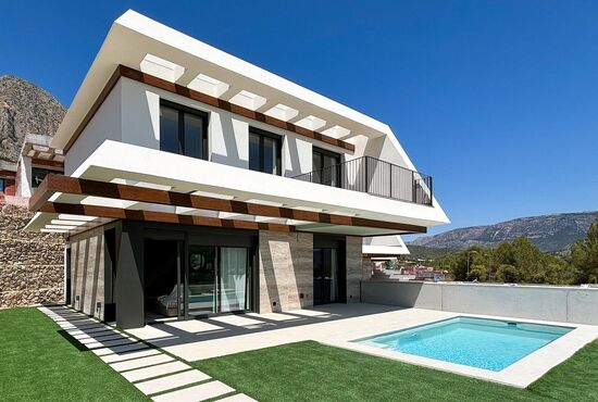 3-izb. Vila Na predaj, Alicante, Polop, Španielsko [SP0639]