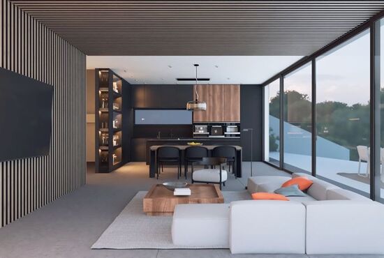 3-izb. Vila Na predaj, Alicante, Altea, Španielsko [SP0240]