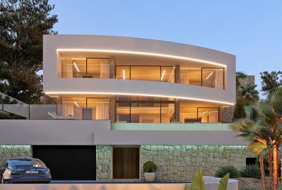 4-izb. Vila Na predaj, Alicante, Calpe, Španielsko [SP0813]