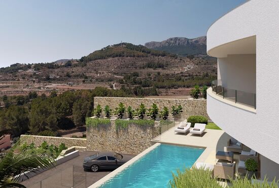 4-izb. Vila Na predaj, Alicante, Calpe, Španielsko [SP0813]