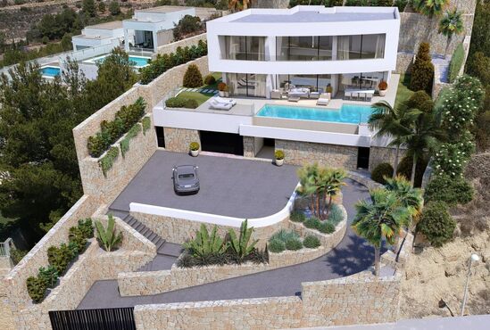 4-izb. Vila Na predaj, Alicante, Calpe, Španielsko [SP0813]