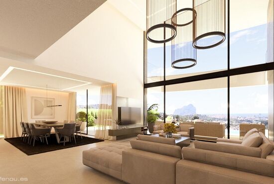 4-izb. Vila Na predaj, Alicante, Calpe, Španielsko [SP0813]