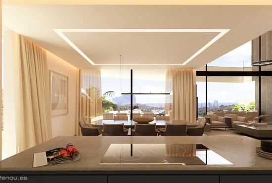 4-izb. Vila Na predaj, Alicante, Calpe, Španielsko [SP0813]