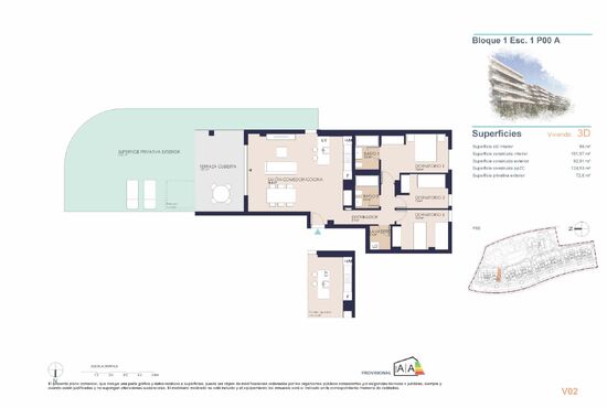3-izb. Apartmán Na predaj, Alicante, Denia, Španielsko [SP1054]