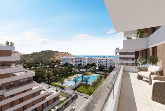 2-izb. Apartmán Na predaj, Alicante, Villajoyosa, Španielsko [SP0663]
