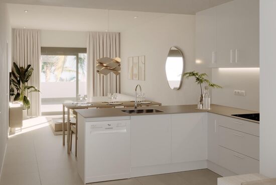 2-izb. Apartmán Na predaj, Alicante, la Nucia, Španielsko [SP1111]