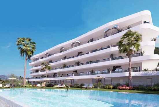 2-izb. Penthouse Na predaj, Alicante, la Nucia, Španielsko [SP1112]