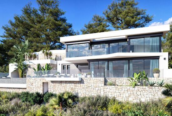 4-izb. Vila Na predaj, Alicante, Benissa, Španielsko [N9074]